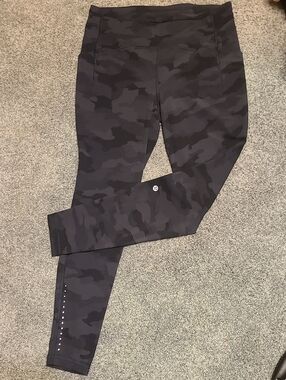 lululemon athletica Black Camo  Leggings